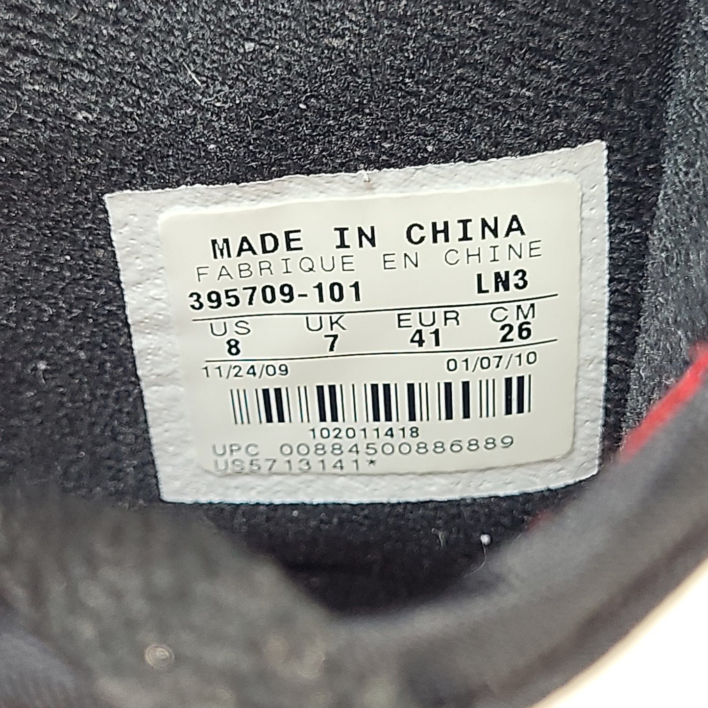 Air Jordans 2 Retro QF "Varsity Red" 395709-101 Size 8 US