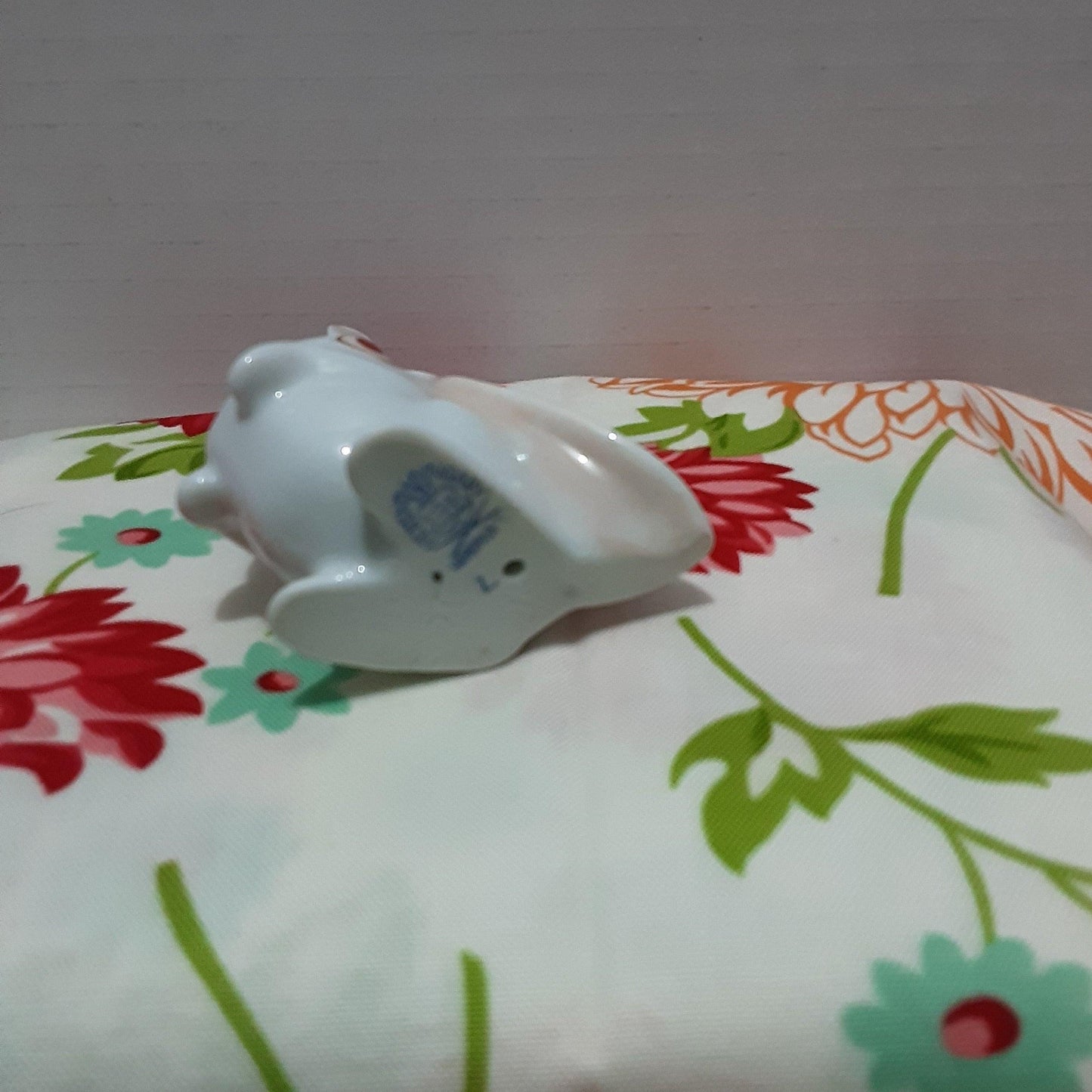 Herend Hand Painted Porcelain White Rabbit Bunny - trèsBin