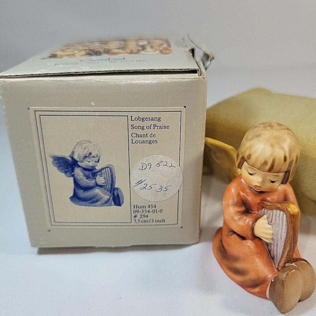 Goebel Hummel Lobgesang Song of Praise #294 Figurine with Original Box and COA 1984 - trèsBin