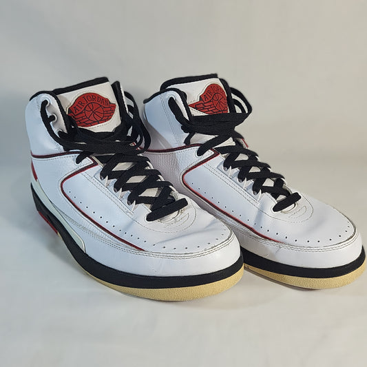 Air Jordans 2 Retro QF "Varsity Red" 395709-101 Size 8 US