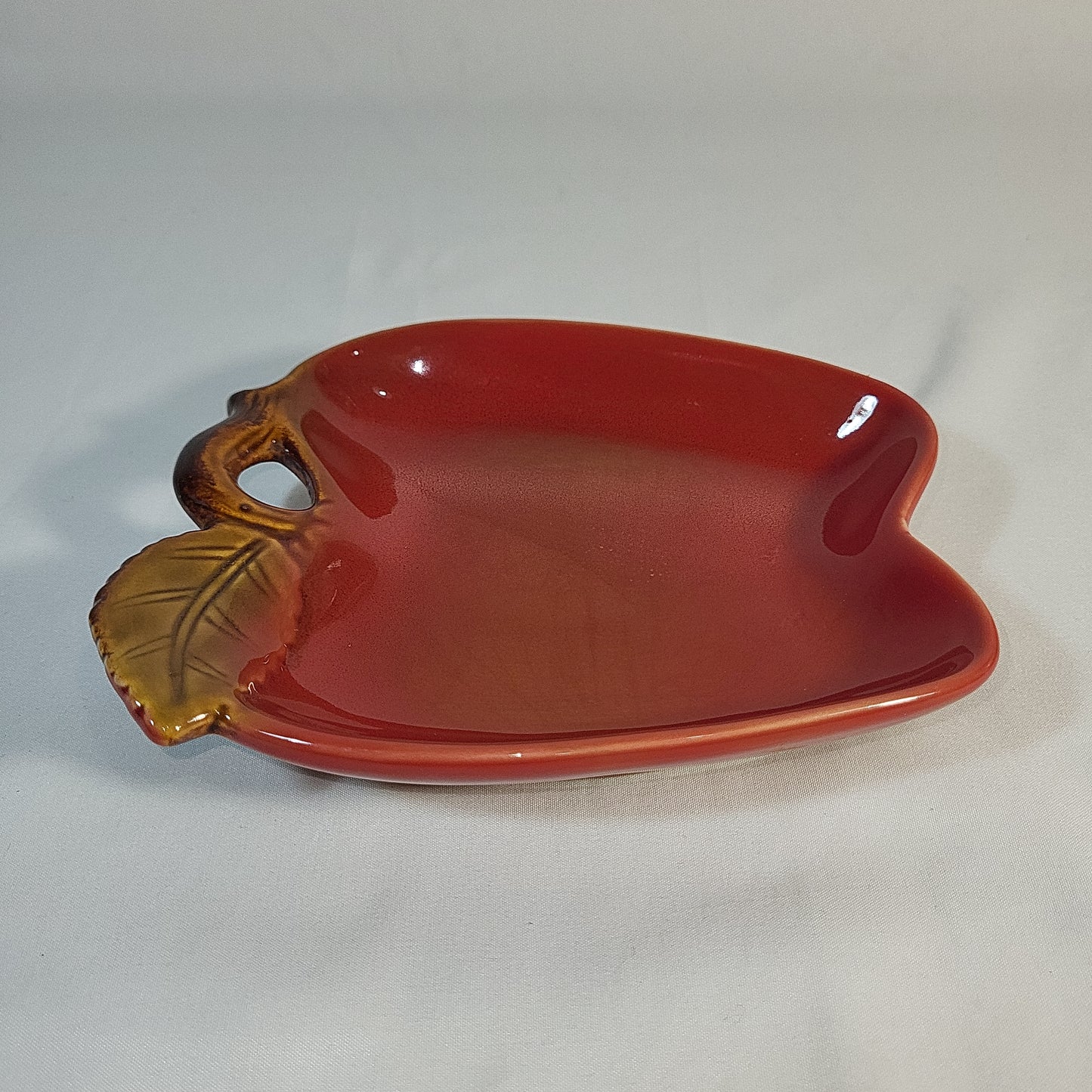 Ceramic Apple Salt & Pepper Shakers with Scrubber Holder and Soap Dish