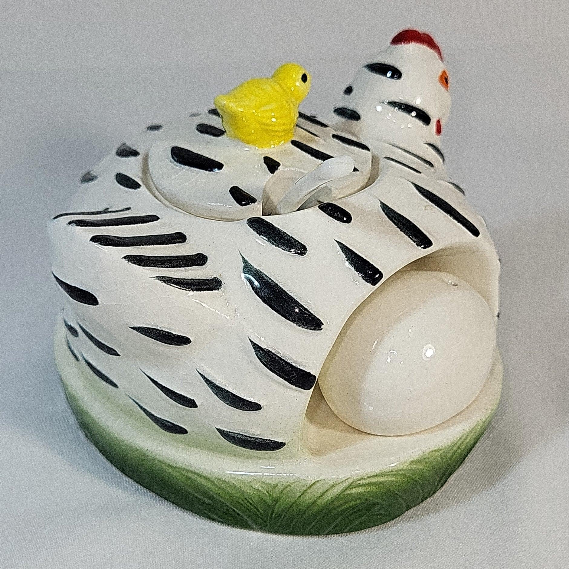 Vandor Hen with Eggs Sugar Bowl Salt and Pepper Shakers - trèsBin