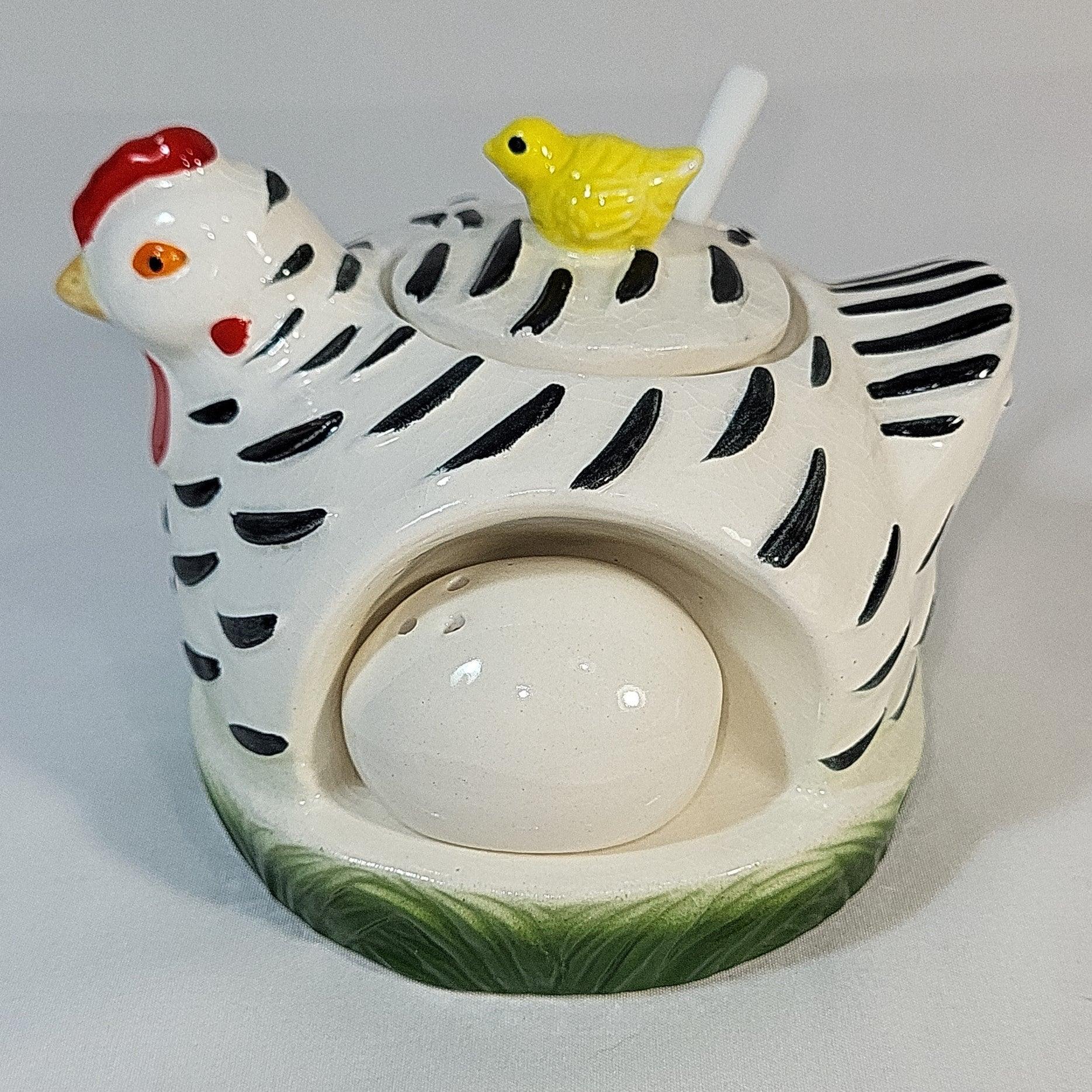 Vandor Hen with Eggs Sugar Bowl Salt and Pepper Shakers - trèsBin