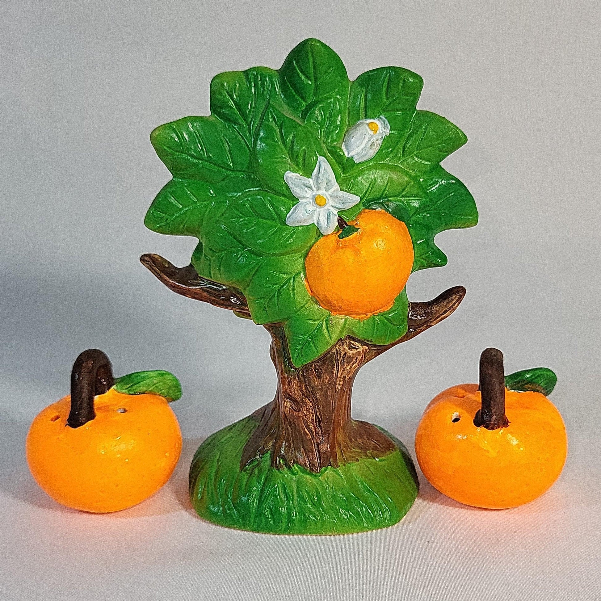 Florida Orange Tree Salt & Pepper Shakers - trèsBin