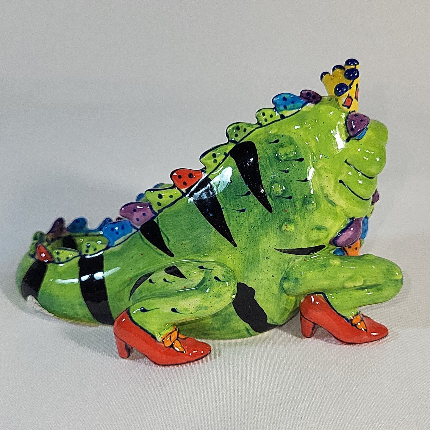 Lizzy The Wonderful Lizard of Oz Salt & Pepper Shakers By Diane Kwiecien 2002