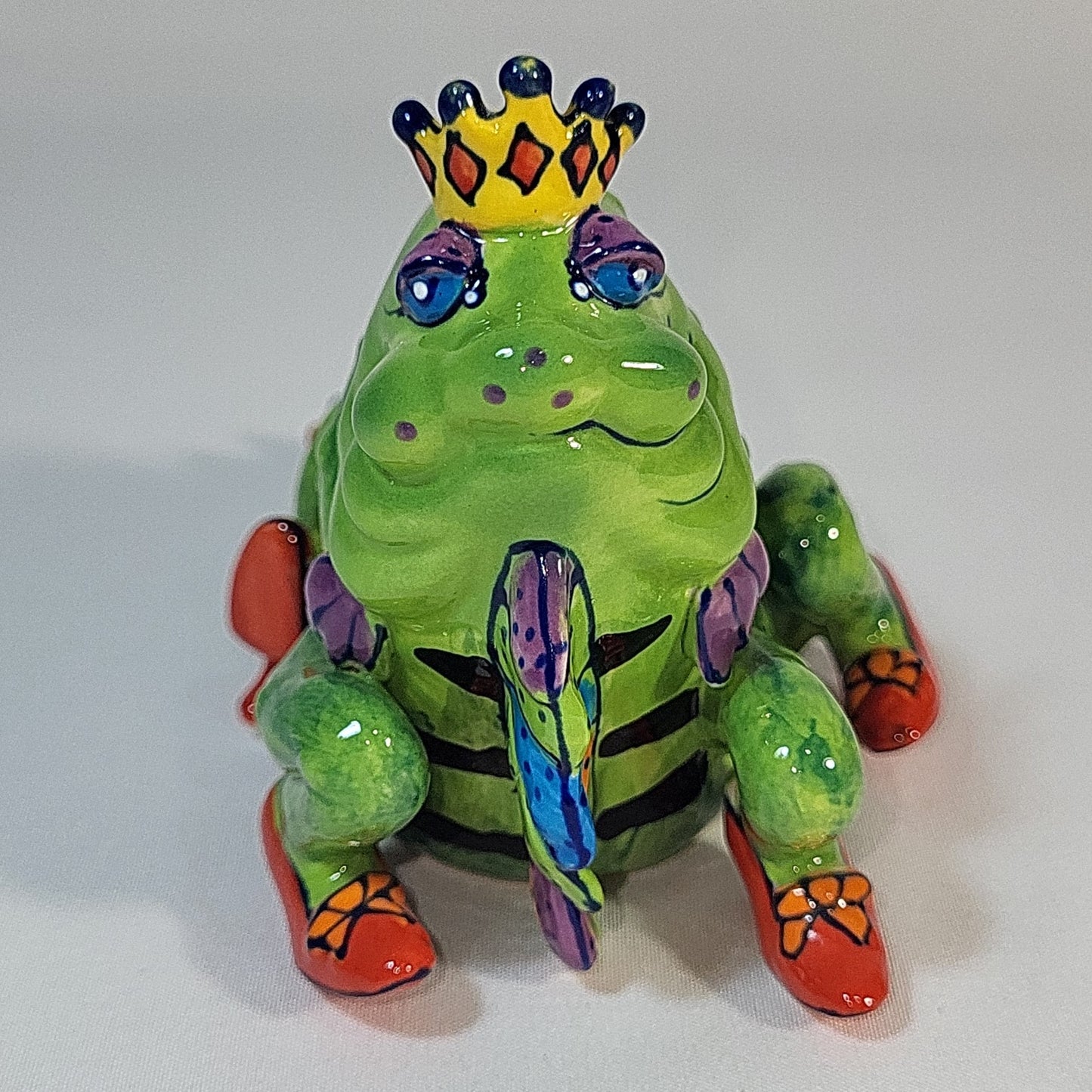 Lizzy The Wonderful Lizard of Oz Salt & Pepper Shakers By Diane Kwiecien 2002