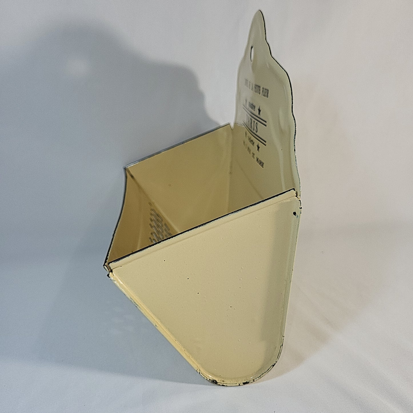 Enamelware Paris Hotel Letter Mail Holder