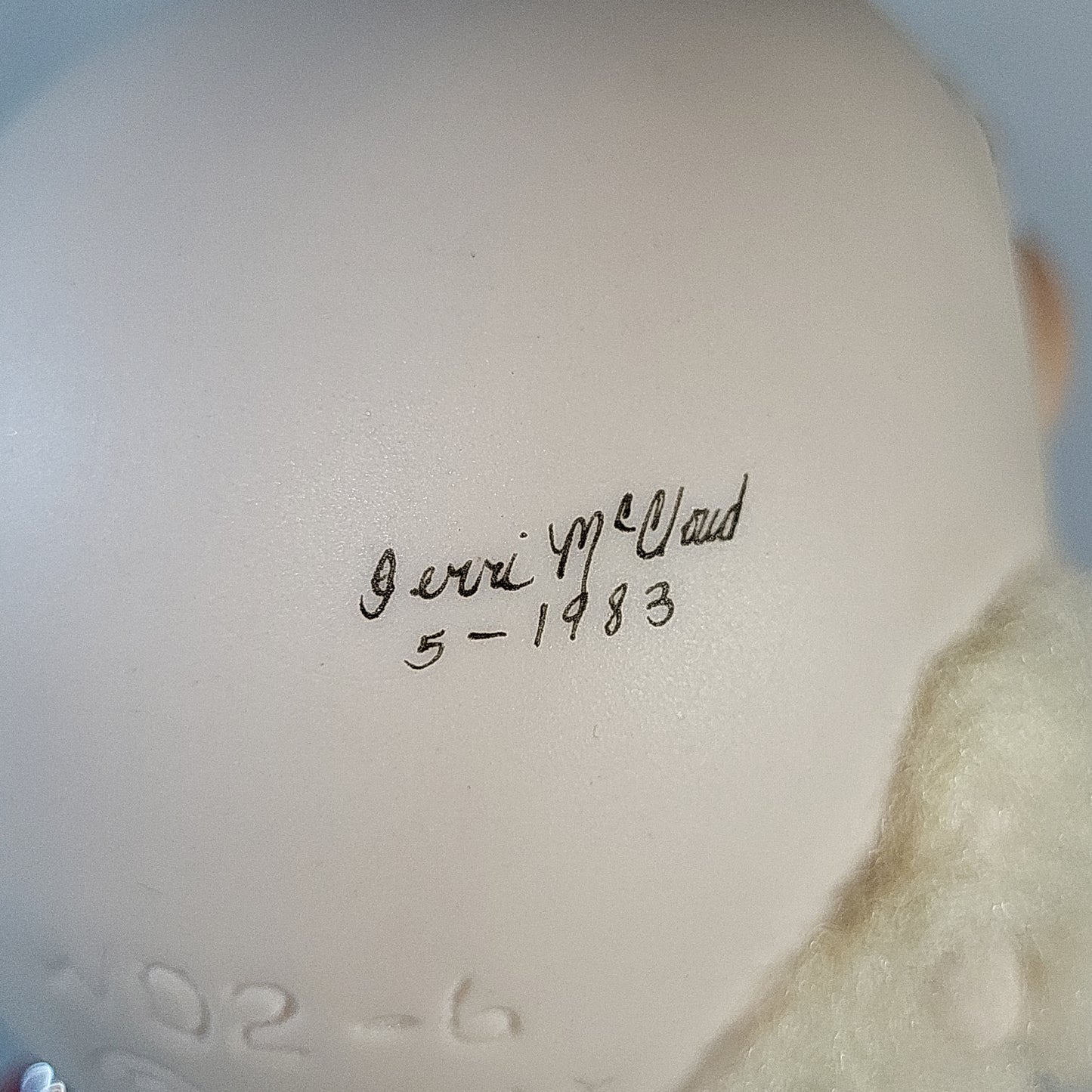 Walt Disney Snow White and the Seven Dwarfs Grumpy Doll by Jerri McCloud 1983 with stand