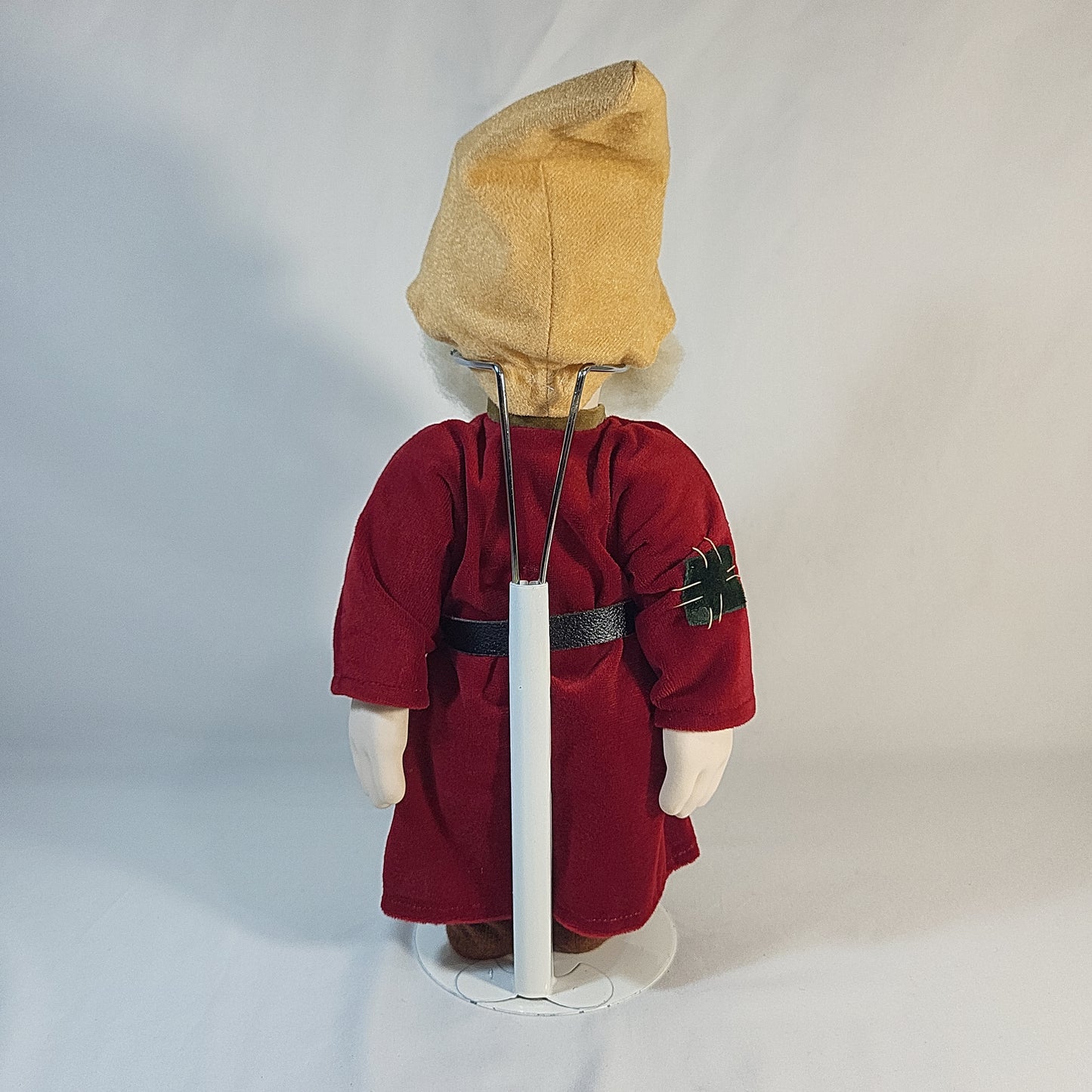 Walt Disney Snow White and the Seven Dwarfs Grumpy Doll by Jerri McCloud 1983 with stand