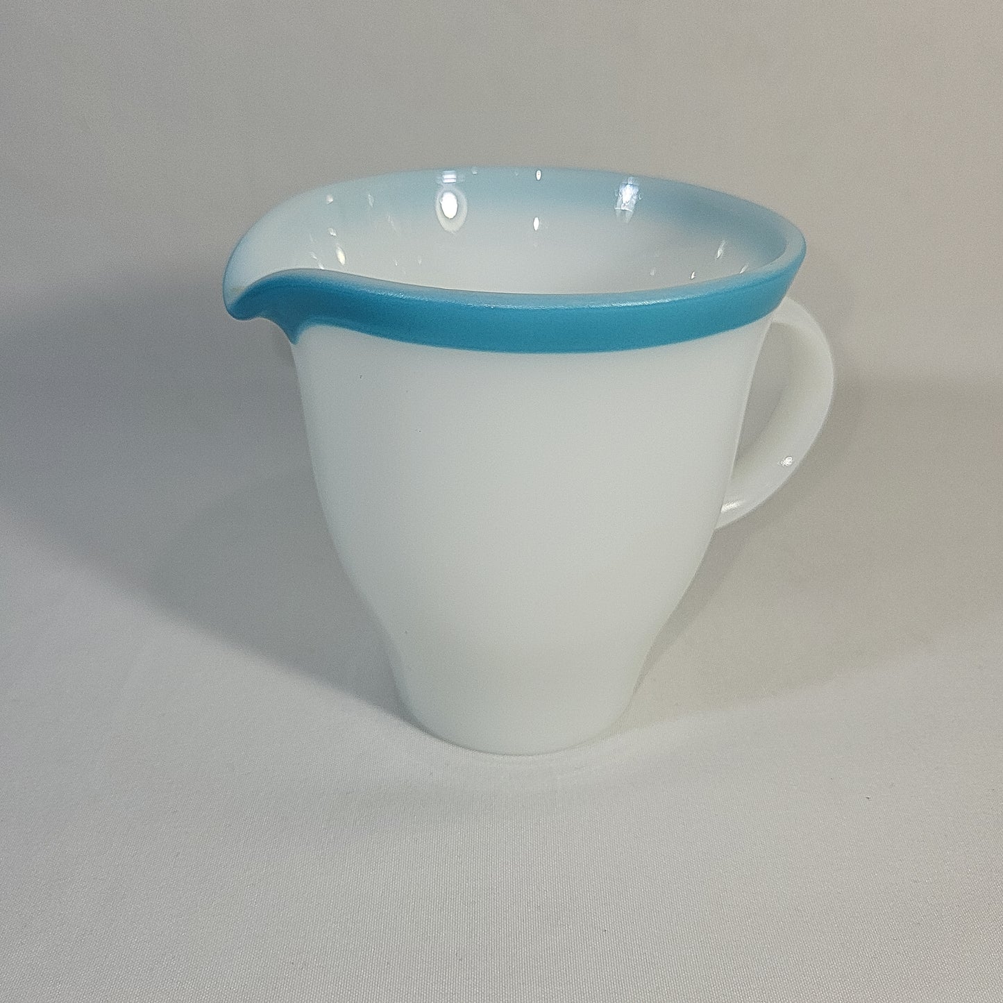 Pyrex Turquoise Rim Dinnerware Set 25pc