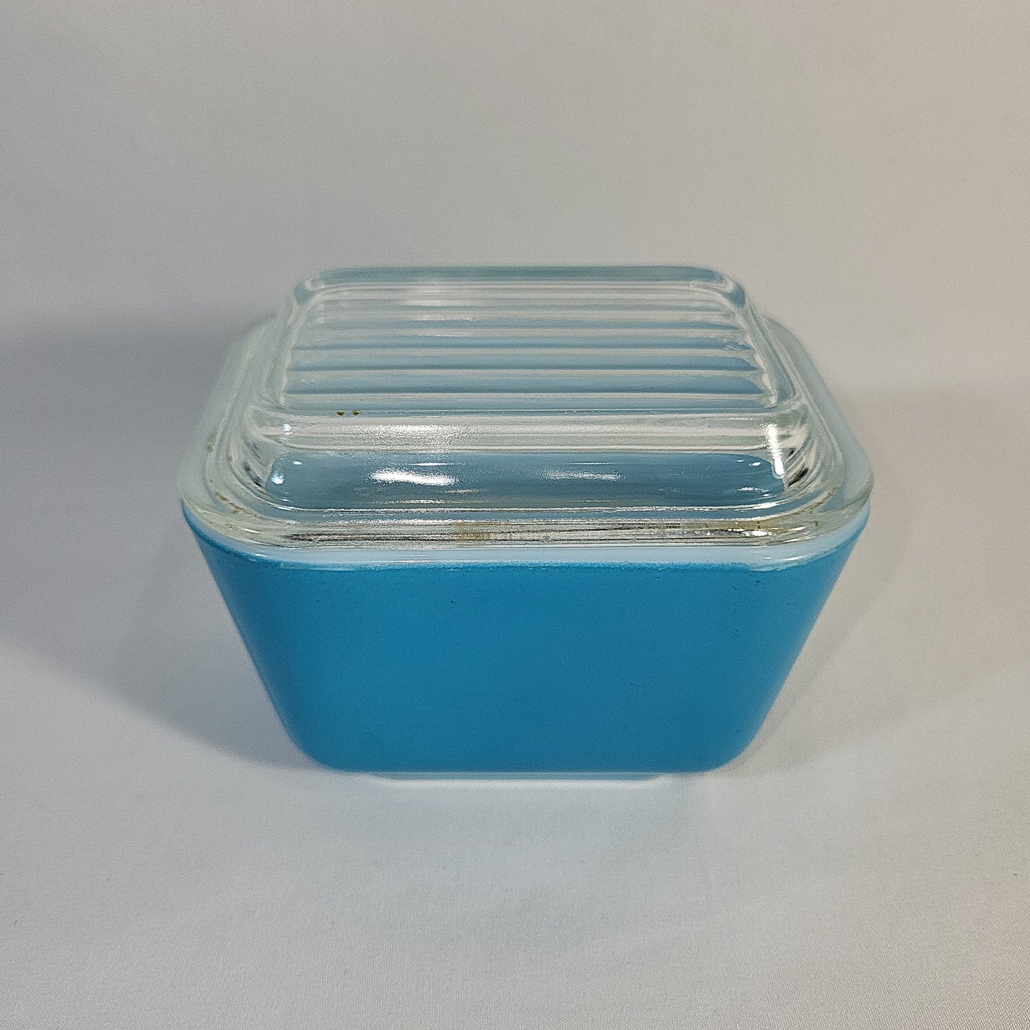 Pyrex Turquoise Rim Dinnerware Set 25pc
