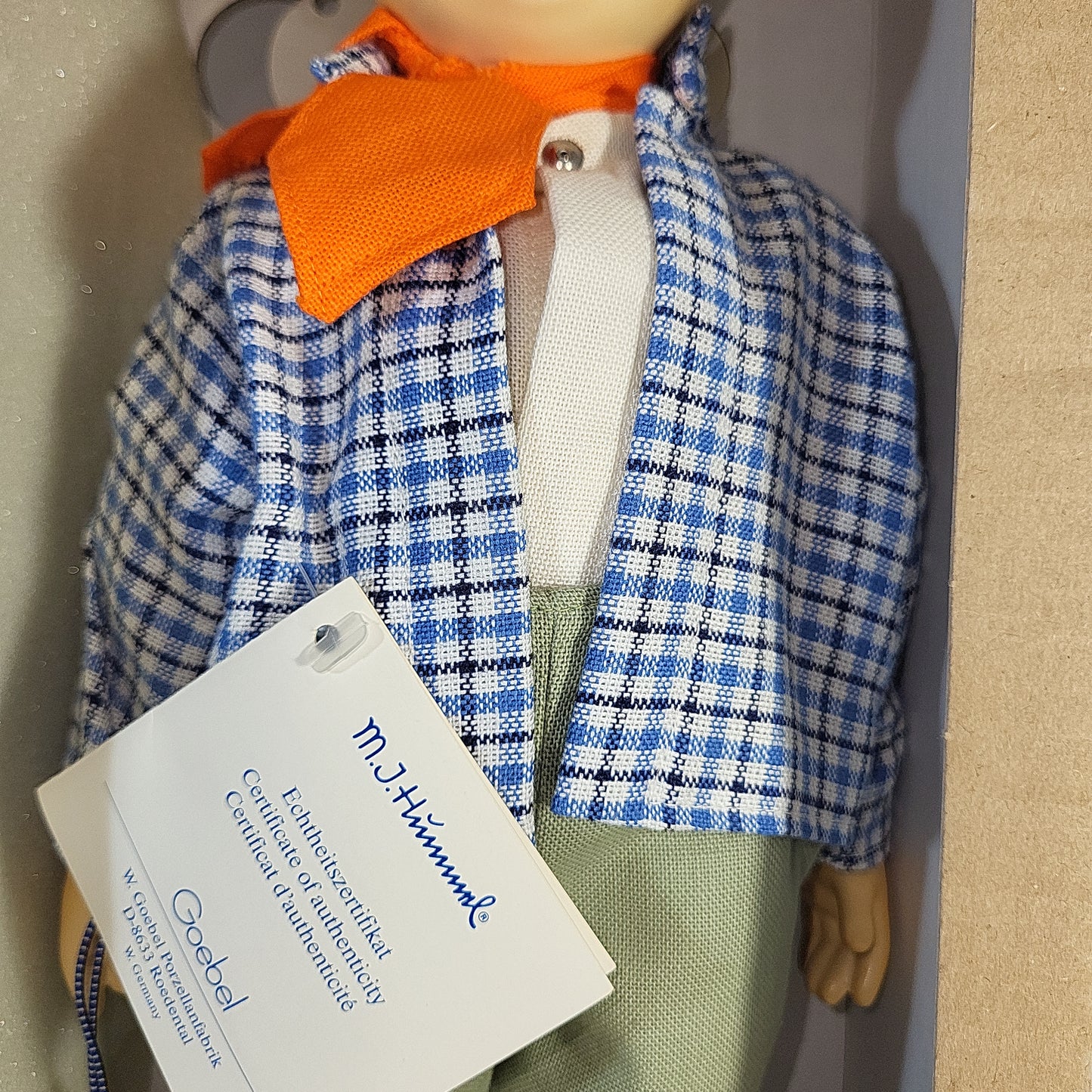 M.J. Hummel Goebel “Birthday Serenade” Vintage Doll 15 inch #718