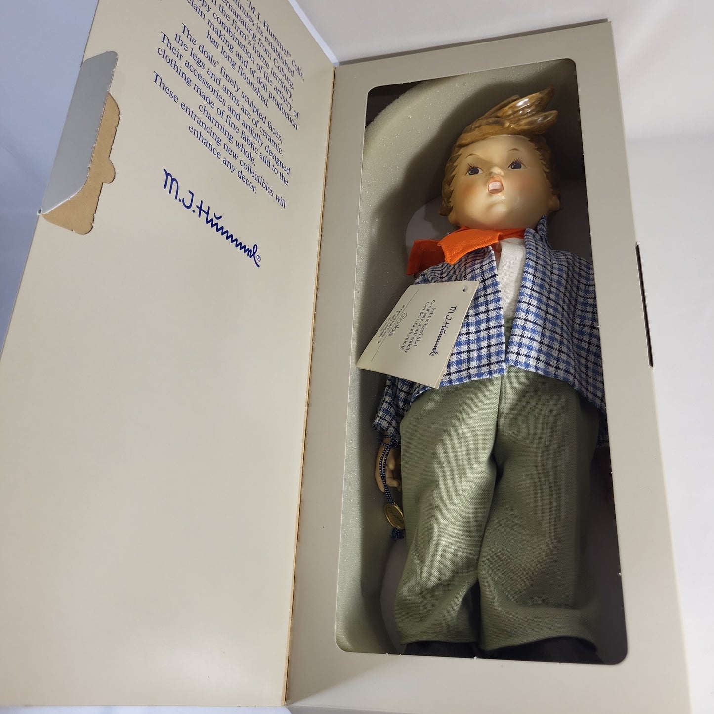 M.J. Hummel Goebel “Birthday Serenade” Vintage Doll 15 inch #718