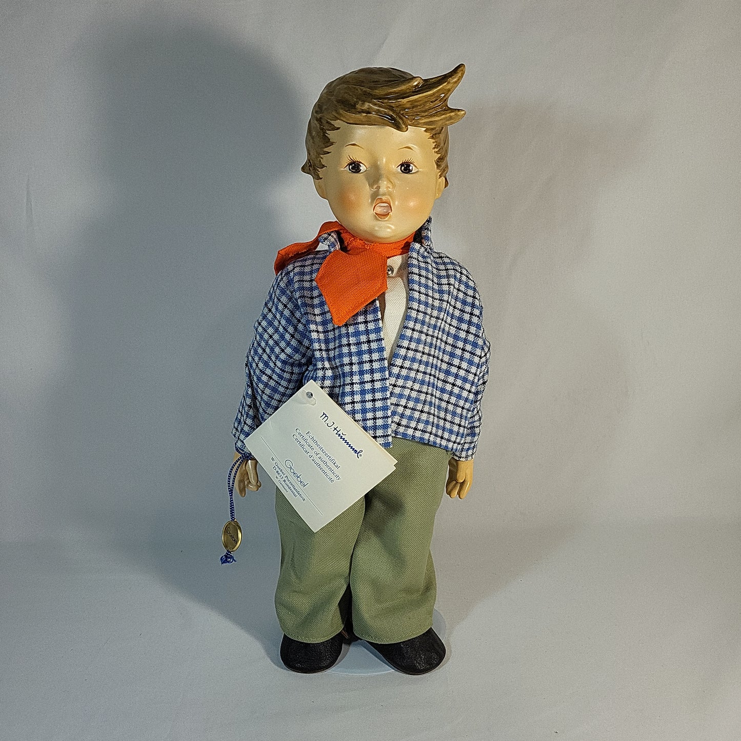 M.J. Hummel Goebel “Birthday Serenade” Vintage Doll 15 inch #718