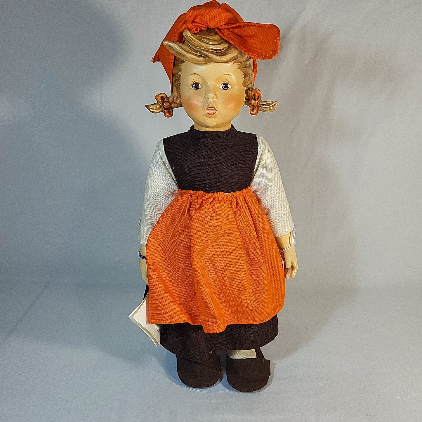 M.J. Hummel Goebel “On Holiday” Vintage Doll 15 inch #716