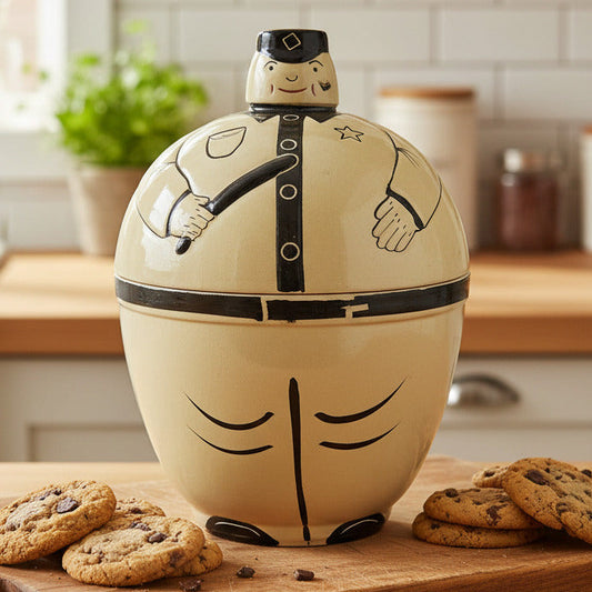Original (Likely) Watt Pottery Policeman Cookie Jar