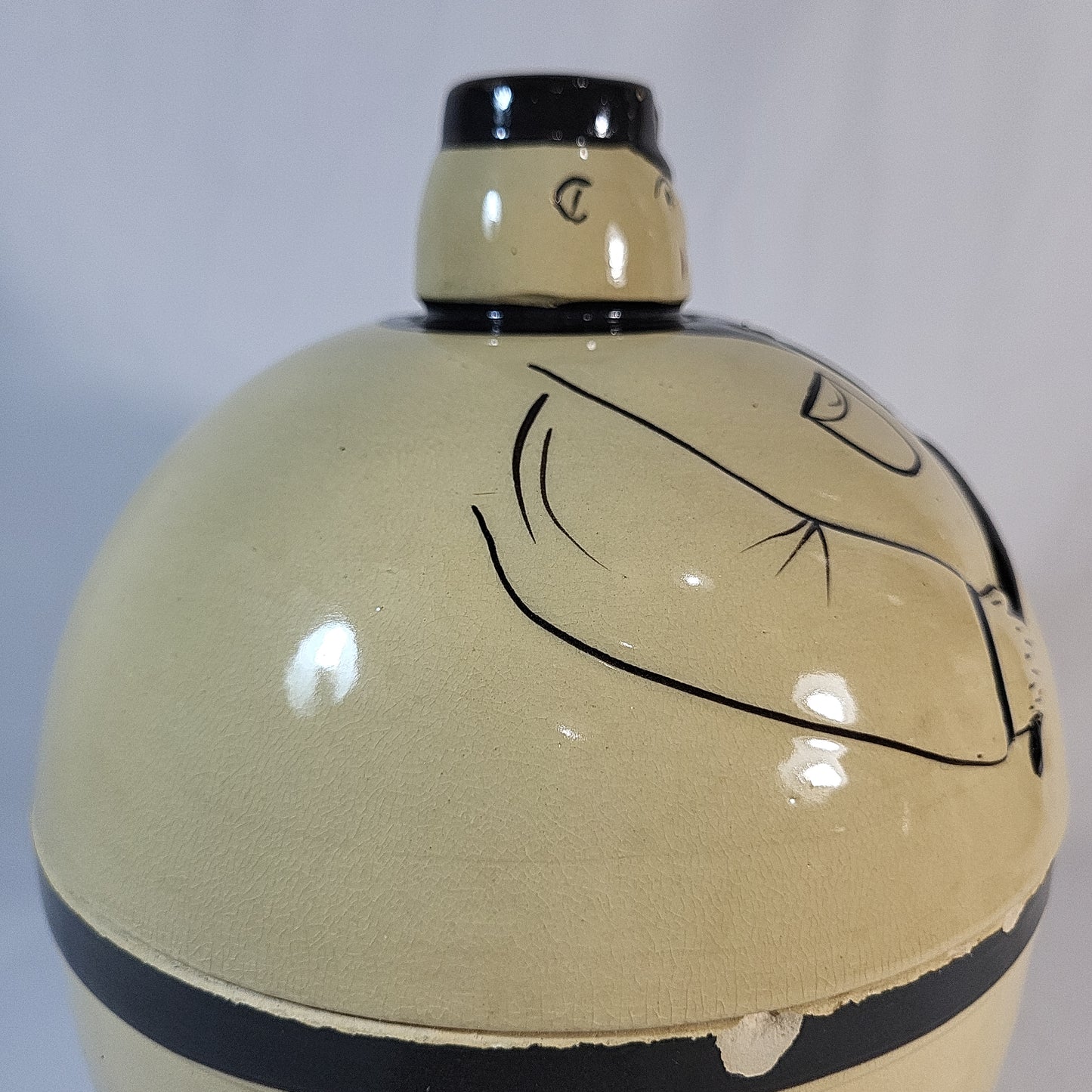 Original (Likely) Watt Pottery Policeman Cookie Jar