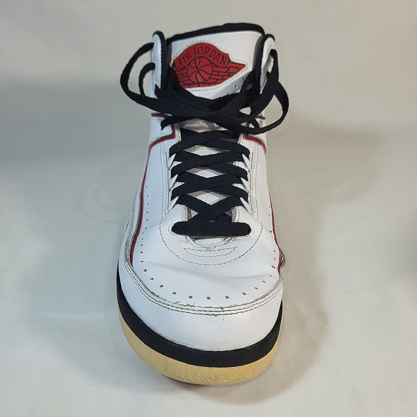 Air Jordans 2 Retro QF "Varsity Red" 395709-101 Size 8 US