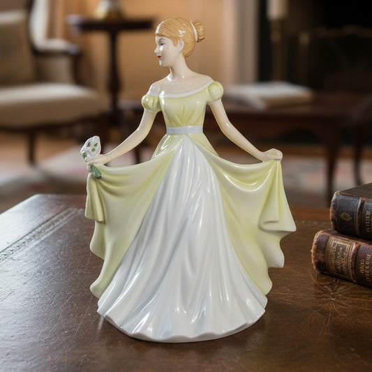 Royal Doulton Flower of the Month January - Snowdrop Devoted Love HN5500