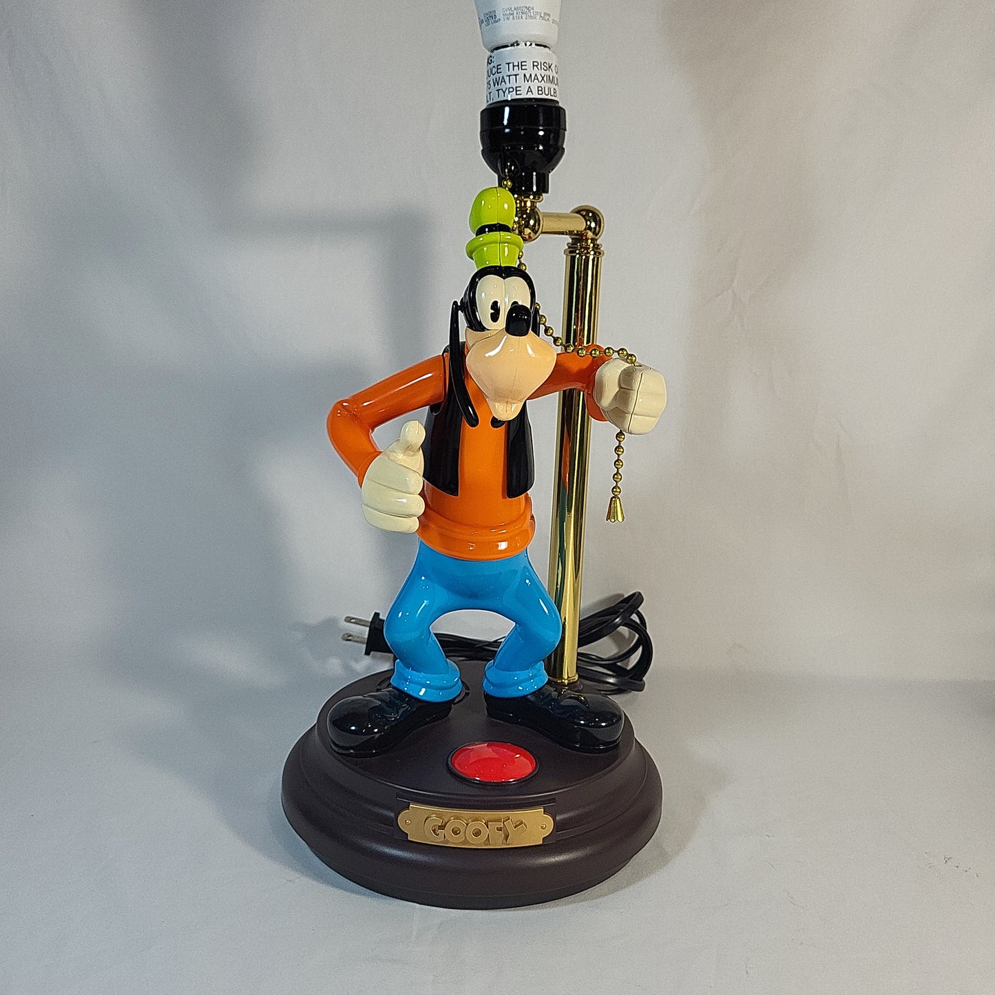 Disney Goofy Animated Talking Lamp