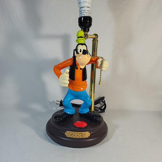 Disney Goofy Animated Talking Lamp