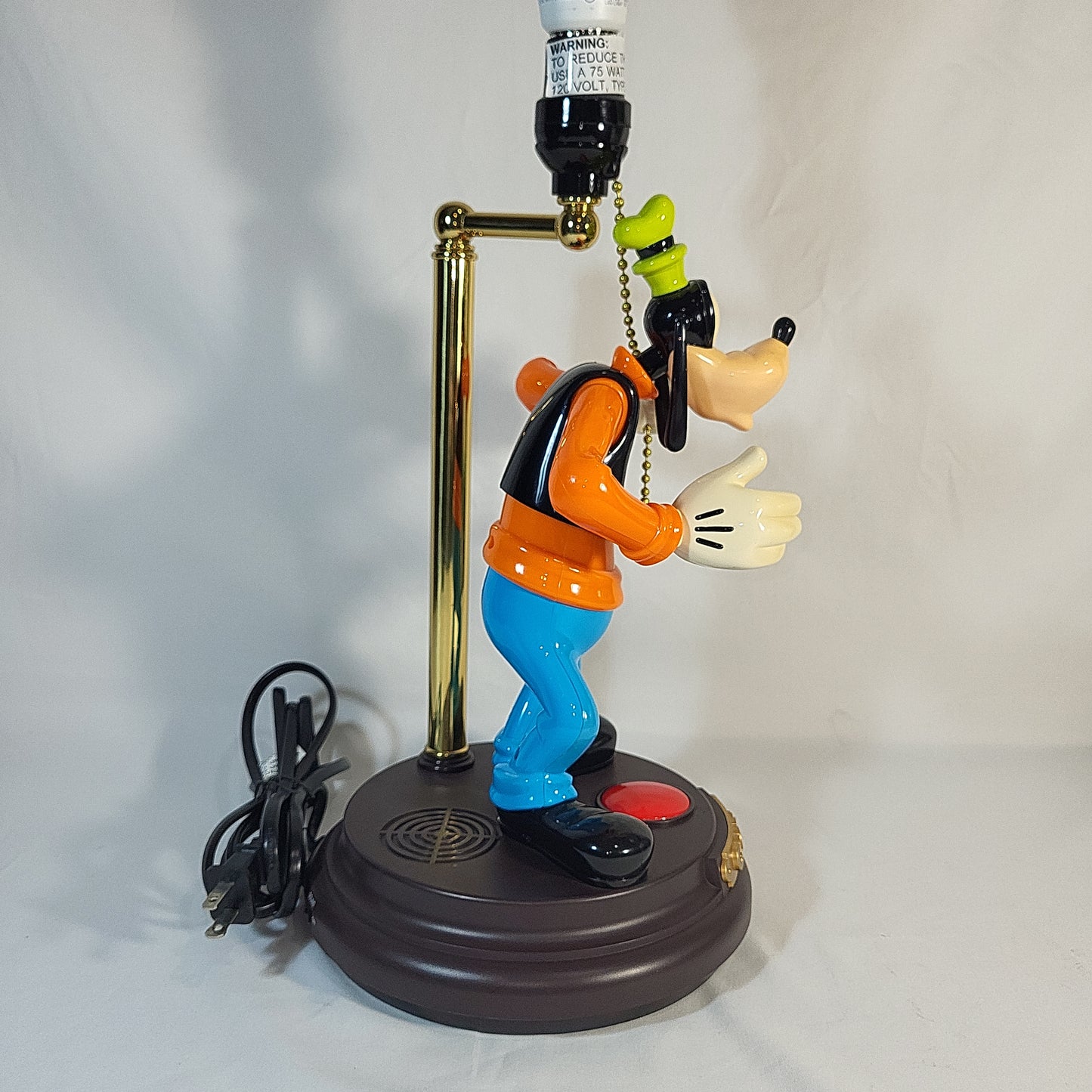 Disney Goofy Animated Talking Lamp