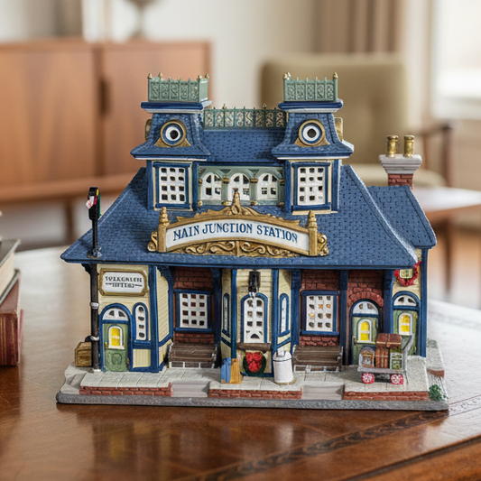 LEMAX Caddington Village Collection Main Junction Station No. 65396