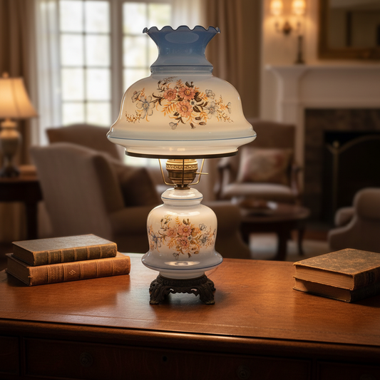 Gone With The Wind Hurricane Lamp 26"