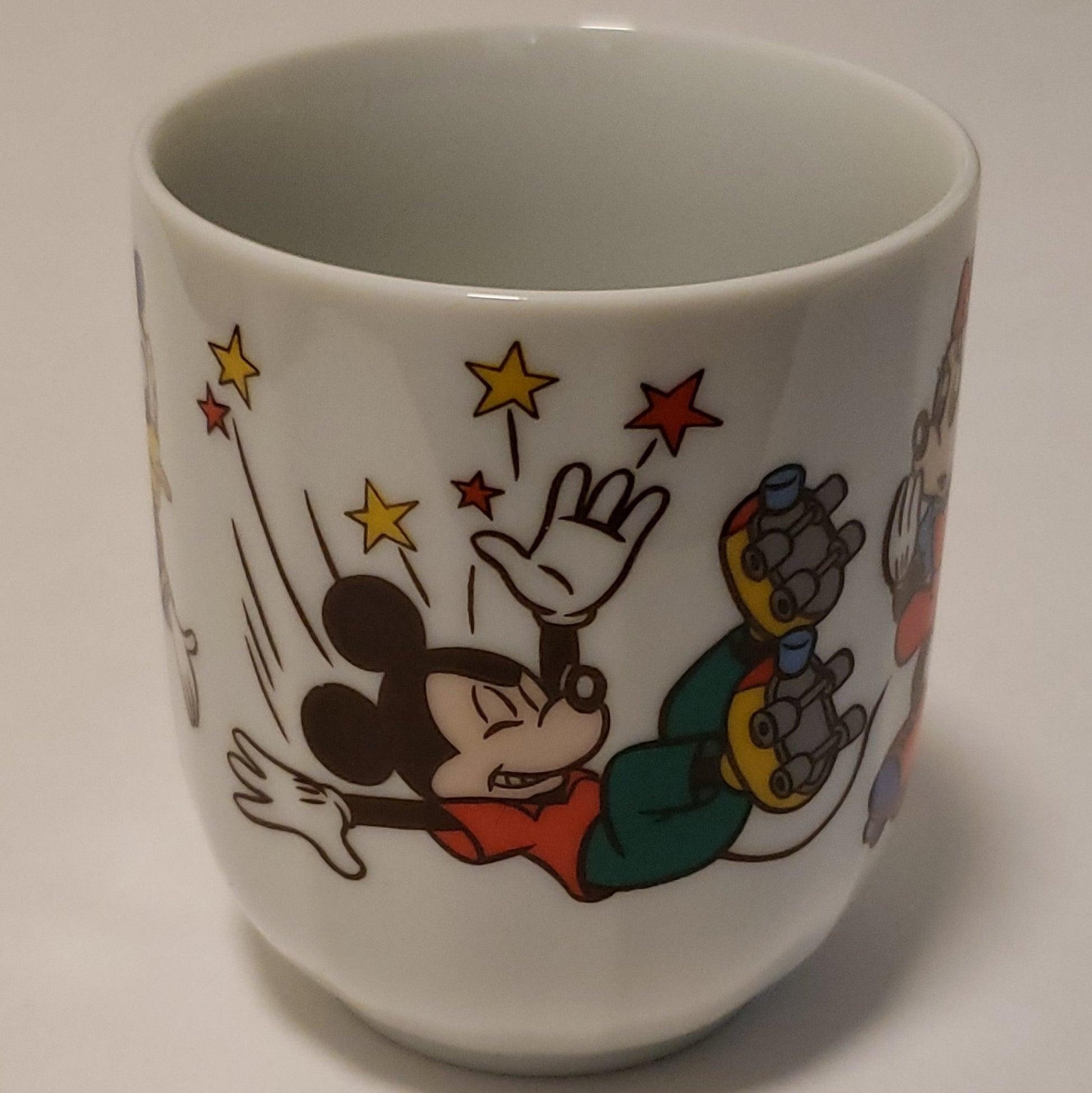 Mickey Mouse Donald Duck Sango China Cups from Japan - 1pair - trèsBin