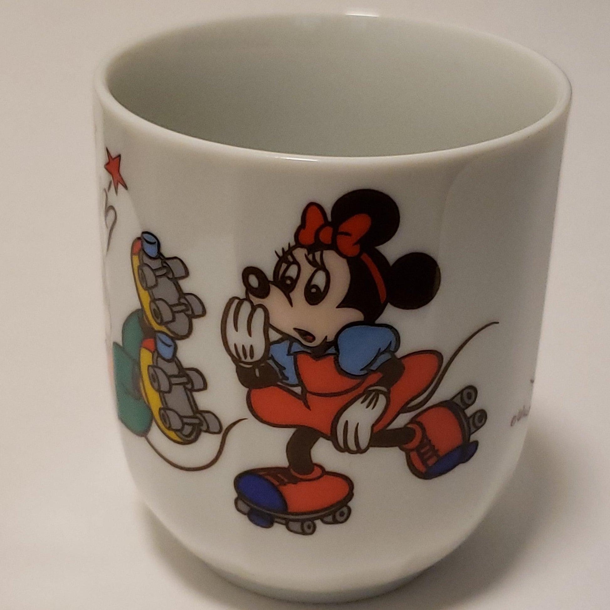 Mickey Mouse Donald Duck Sango China Cups from Japan - 1pair - trèsBin