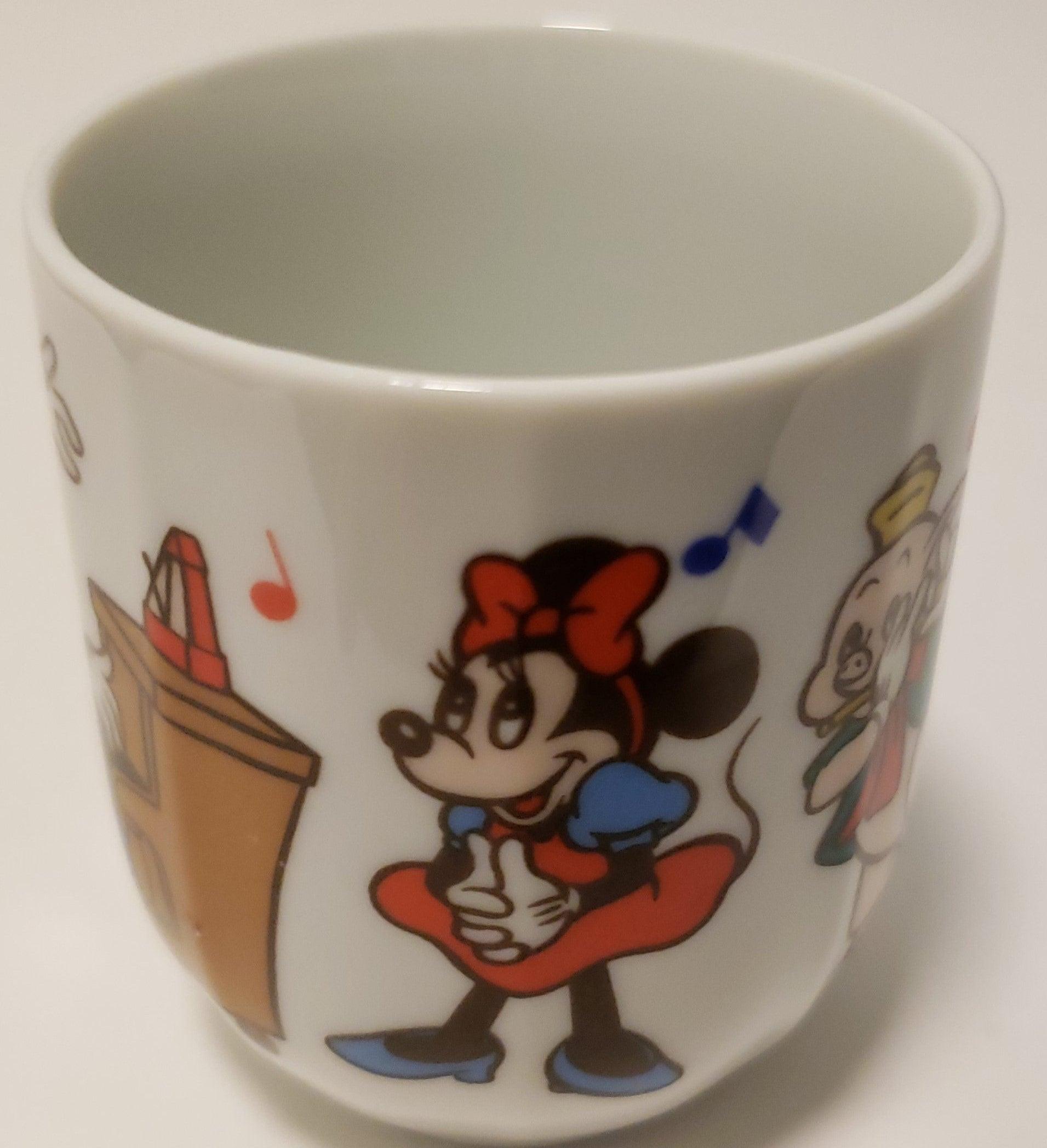 Mickey Mouse Donald Duck Sango China Cups from Japan - 1pair - trèsBin