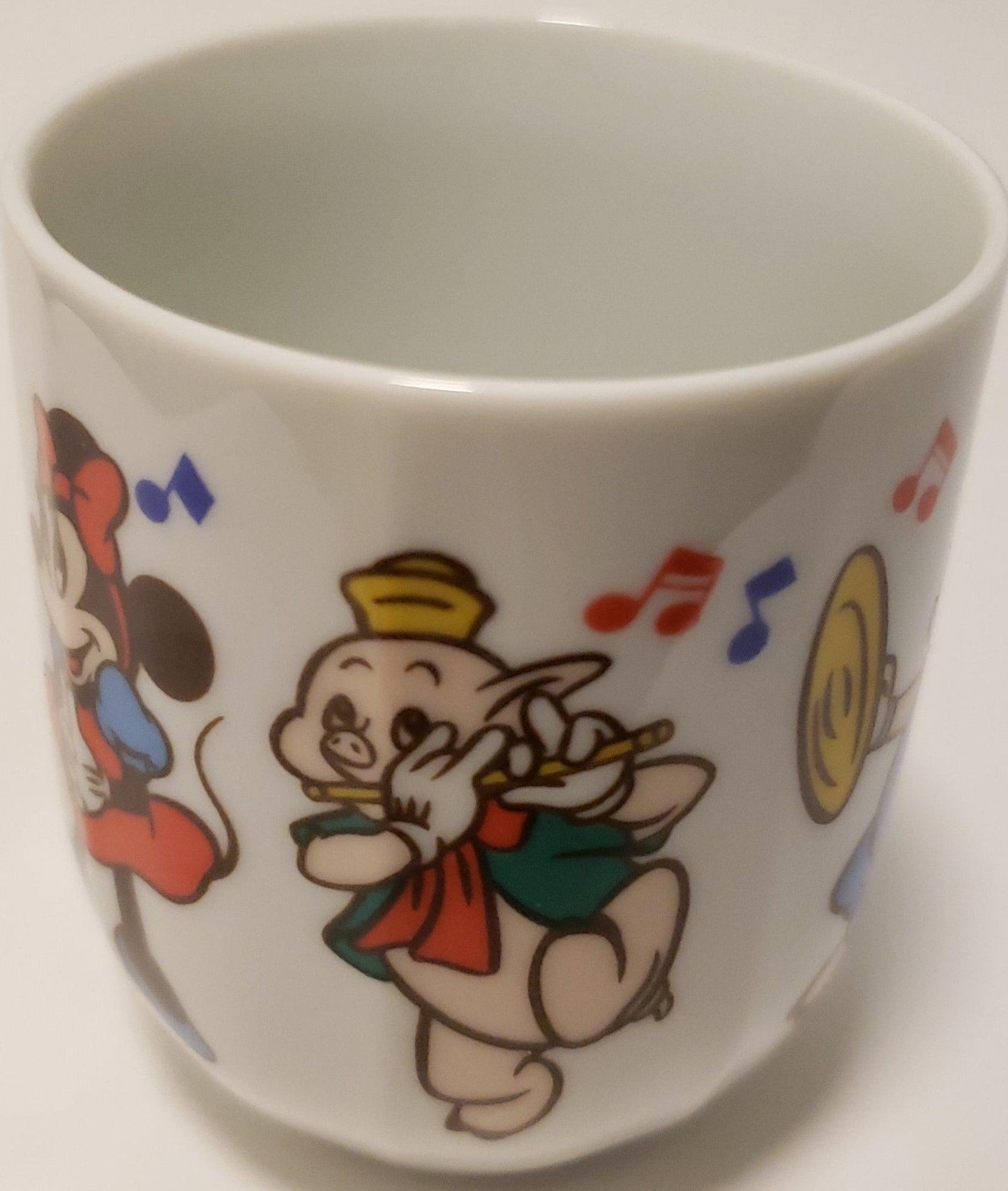 Mickey Mouse Donald Duck Sango China Cups from Japan - 1pair - trèsBin