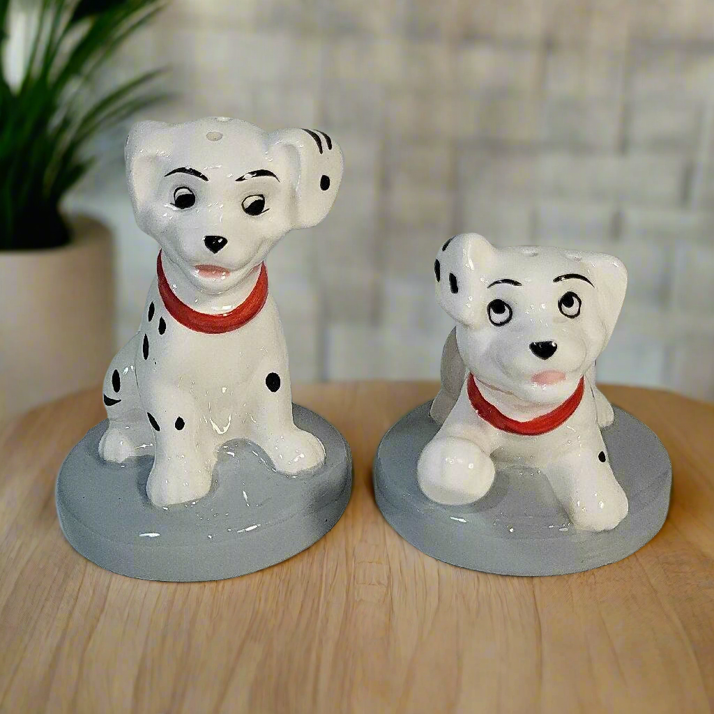 Disney 101 Dalmatians Puppy Salt & Pepper Shakers