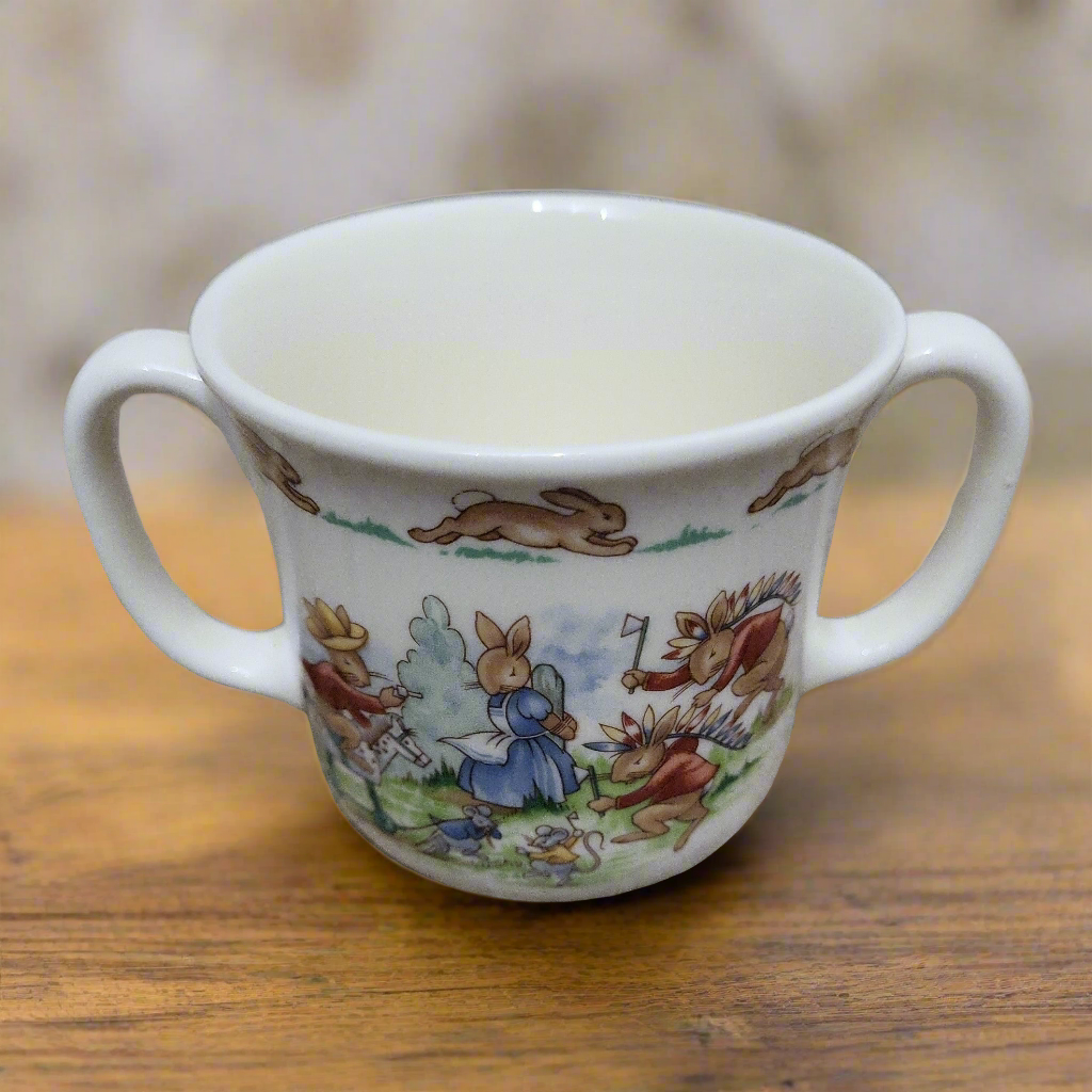 Bunnykins 1936 Royal Doulton Bowl and Cup