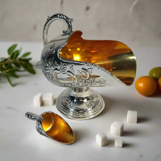 Raimond Silverplate Sugar Scuttle with Scoop