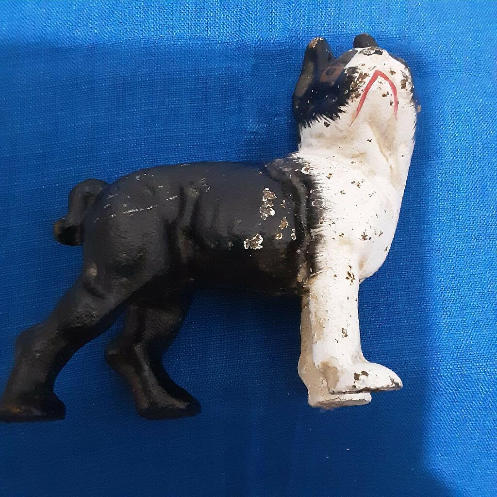 Cast Iron Boston Terrier Bank - trèsBin