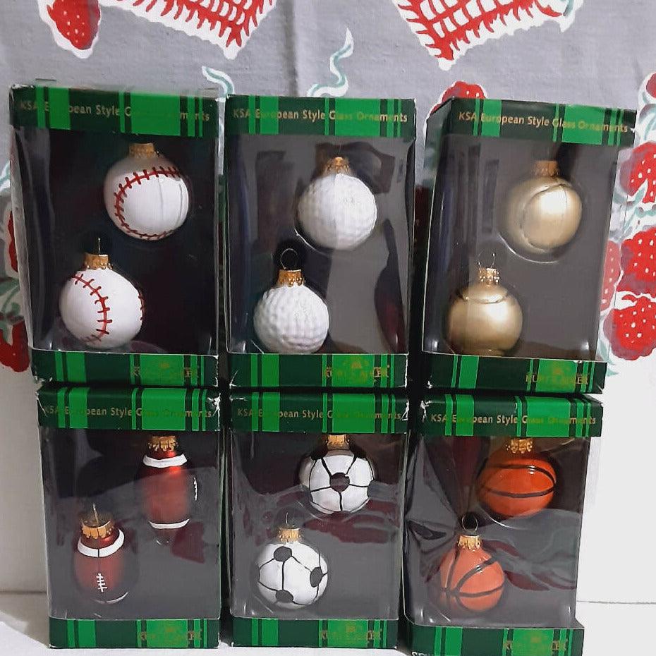 Kurt S Adler Sports Christmas Ornaments - trèsBin