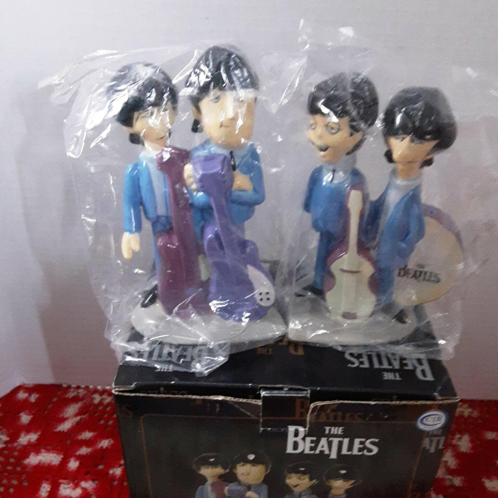 The Beatles Ceramic Animated Salt and Pepper Shakers - trèsBin