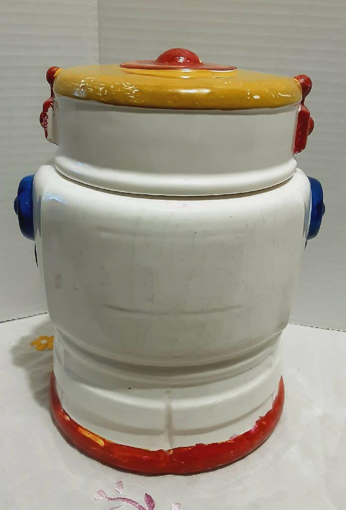 Vintage Ceramic Robot Cookie Jar Taylor NG - trèsBin