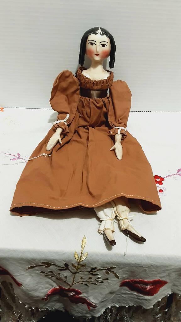 Handmade Clay Cloth Doll - trèsBin