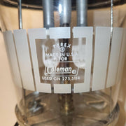 1978 Coleman Camp Lantern Model 275 with Pyrex Glass & Yellow
