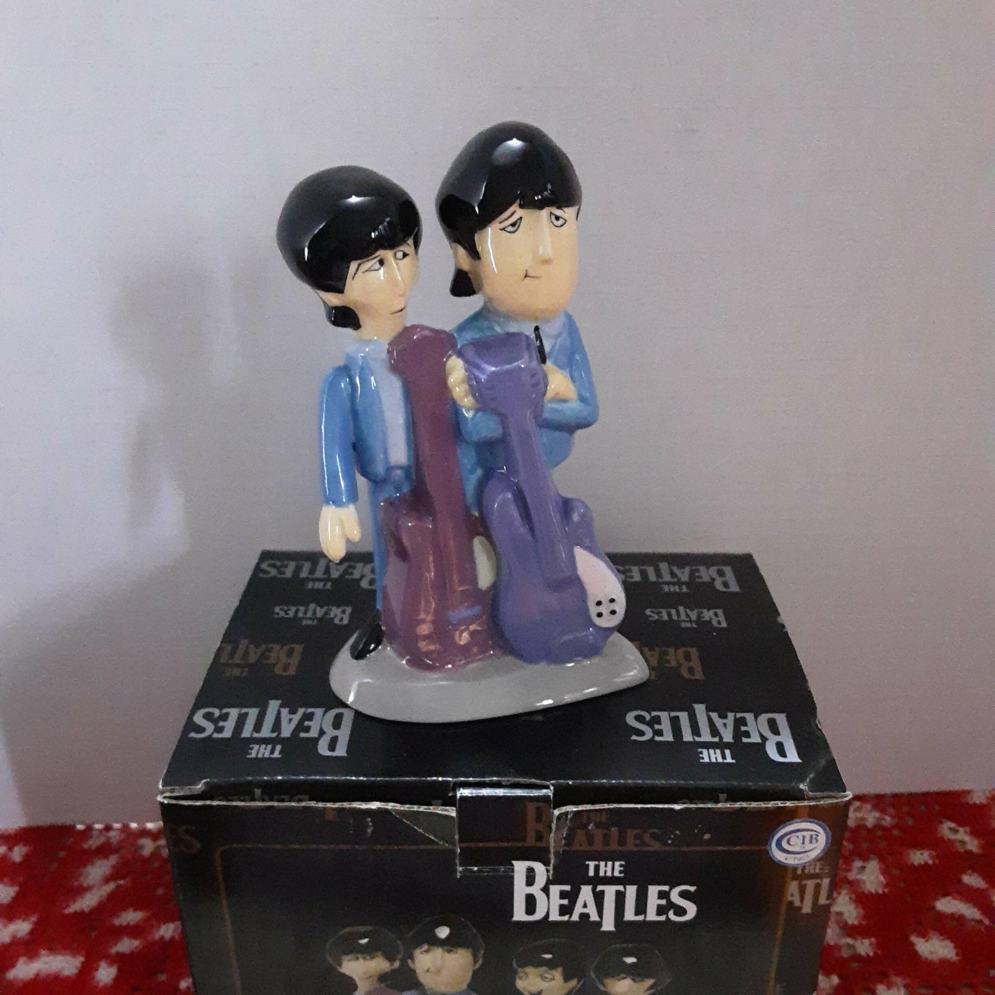 The Beatles Ceramic Animated Salt and Pepper Shakers - trèsBin