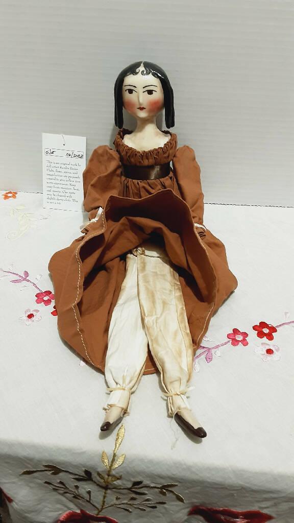 Handmade Clay Cloth Doll - trèsBin